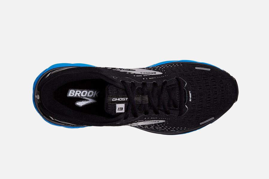 Brooks Ghost 13 Road Loopschoenen Heren - Zwart/Grijs/Blauw - 953470NZT